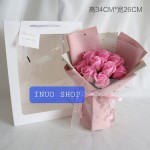 Ramo de rosas de jabón perfumadas